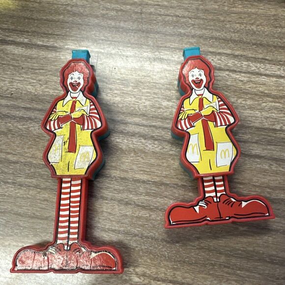 Vintage McDonald's Ronald McDonald Whistle Toy and Cup - Picture 5 of 15